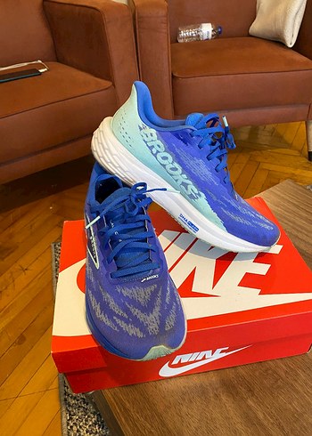 Brooks Launch Erkek Koşu Ayakkabısı Mavi - Görsel 2