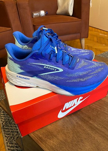 Brooks Launch Erkek Koşu Ayakkabısı Mavi - Görsel 3