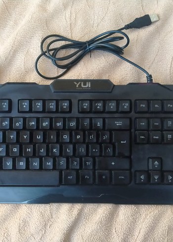 Kablolu 104 Tuşlu RGB Işıklı Klavye - Görsel 4