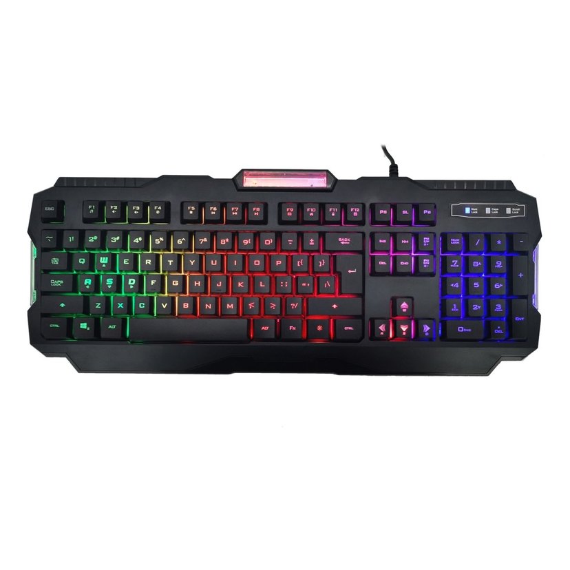 Kablolu 104 Tuşlu RGB Işıklı Klavye - Görsel 2