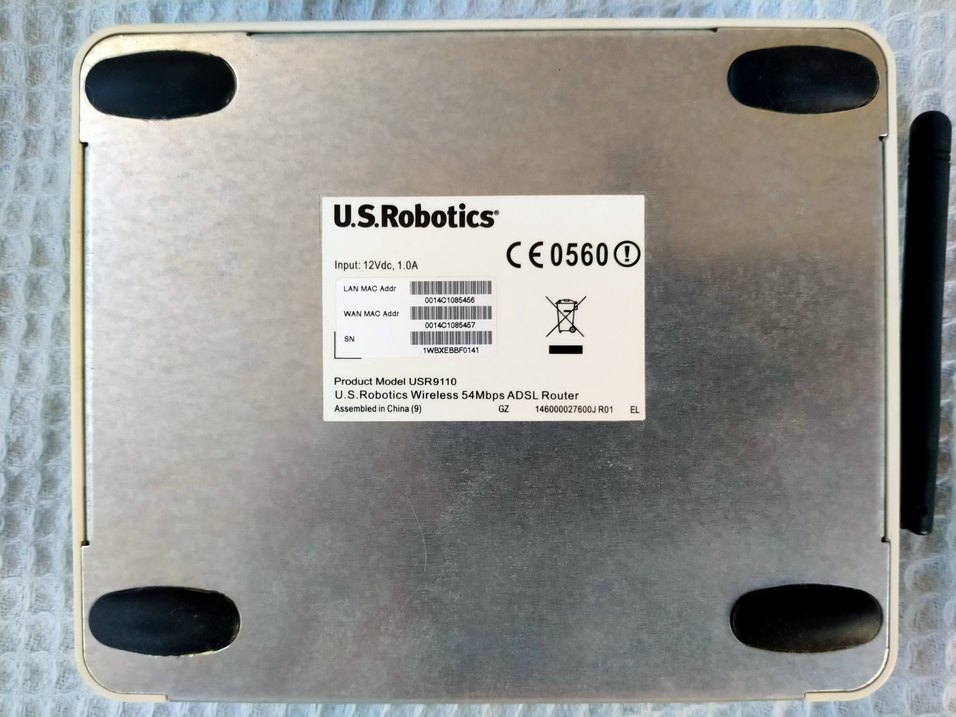 U.S.Robotics Kablosuz ADSL Router 54Mbps - Görsel 4