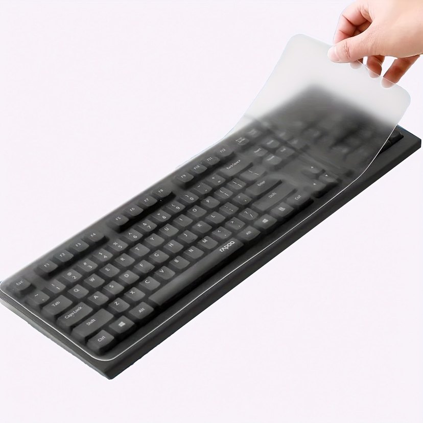 EKASA Beyaz Klavye Koruyucu Kılıf - Görsel 3