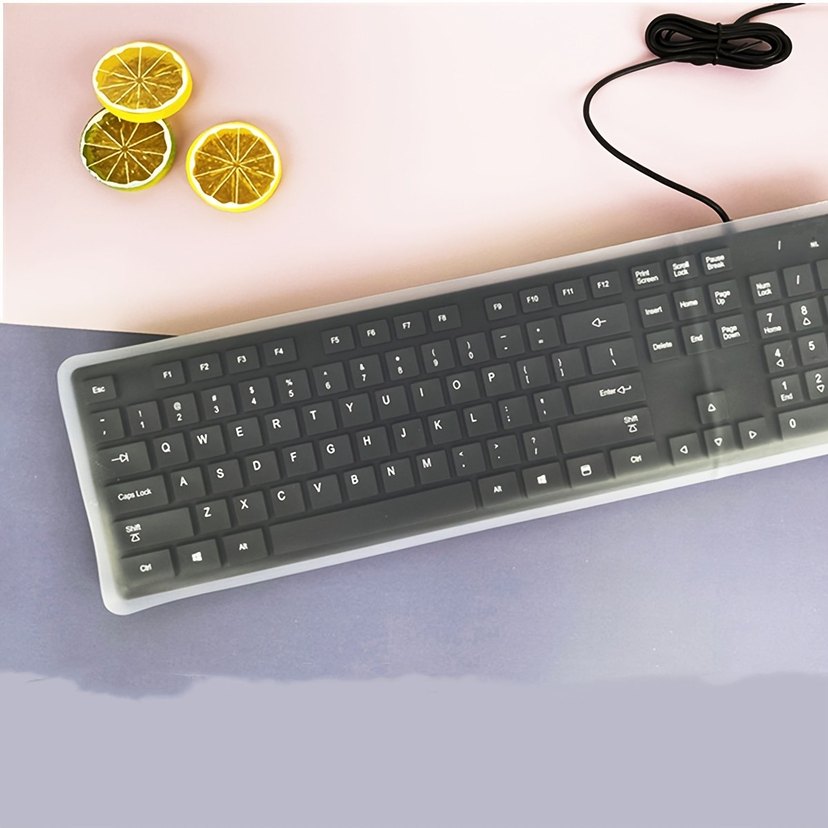 EKASA Beyaz Klavye Koruyucu Kılıf - Görsel 5