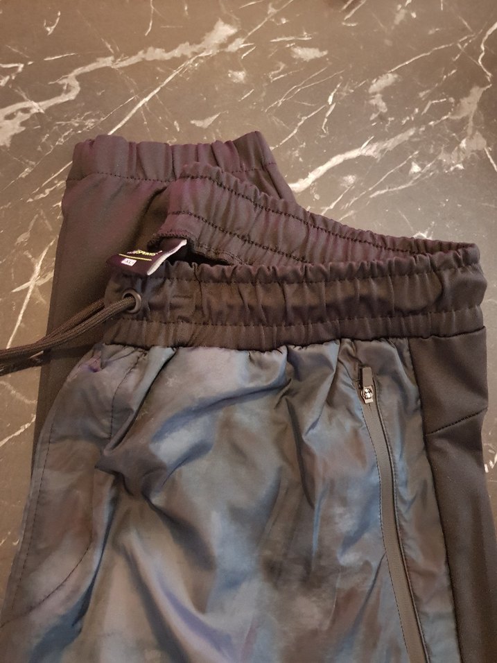 Kamuflaj Desenli Siyah Rahat Kesim Erkek Pantolon - Görsel 2