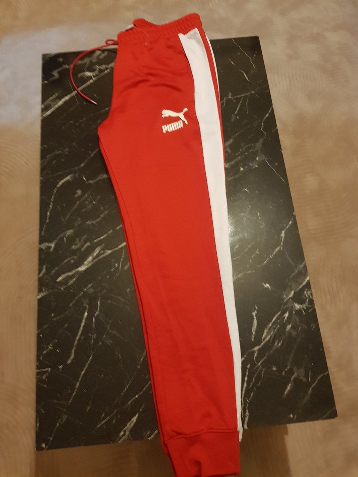 Kırmızı Puma Erkek Eşofman Altı - Görsel 2