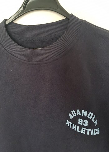 Kadın Lacivert Oversize Sweatshirt - Görsel 2