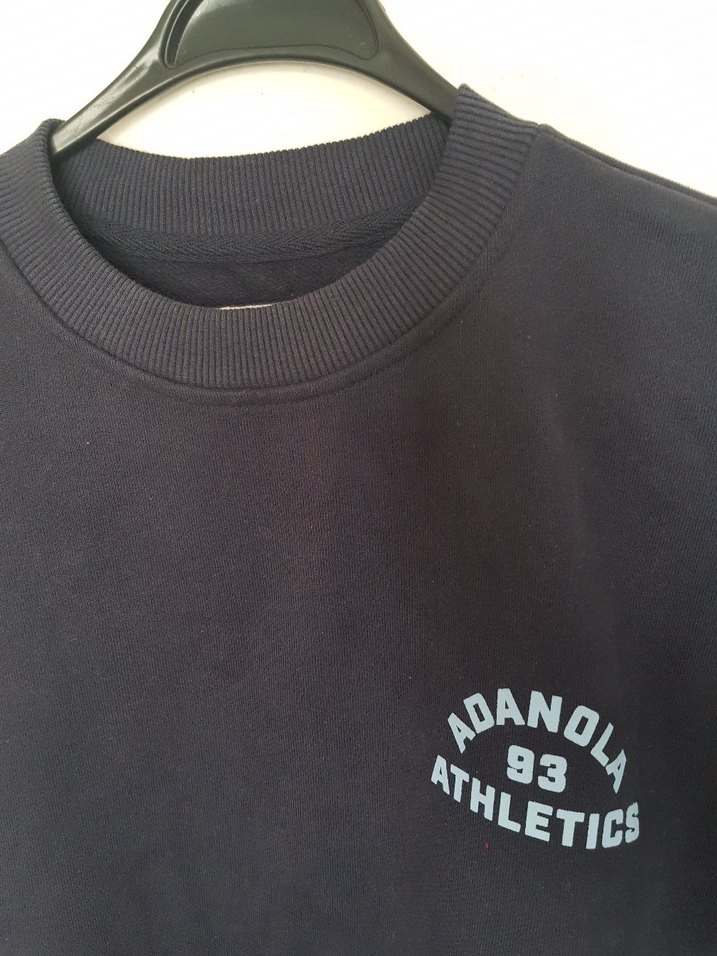 Kadın Lacivert Oversize Sweatshirt - Görsel 2