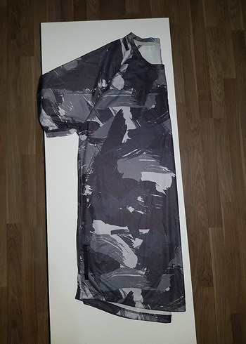 De Facto Gri Baskılı Erkek Spor Tişörtü - Görsel 2