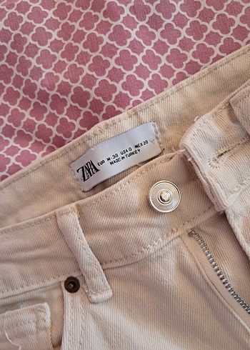 Bej Regular Fit Midi Kadın Kot Pantolon