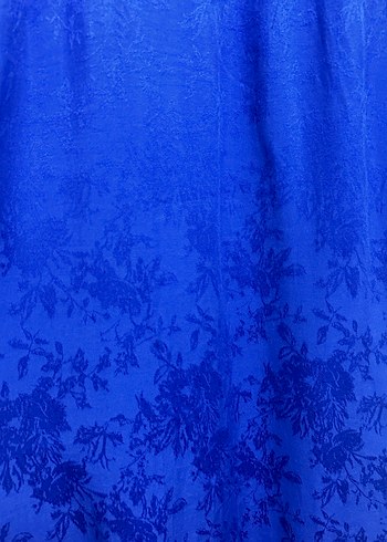 Kadın Lacivert Uzun Kollu Uzun Elbise - Görsel 5