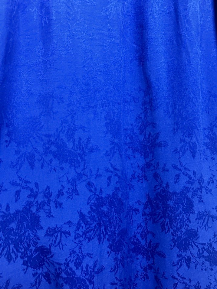 Kadın Lacivert Uzun Kollu Uzun Elbise - Görsel 5