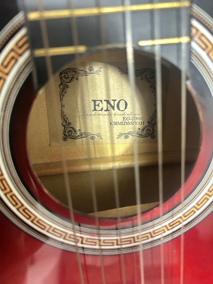 Kırmızı Klasik Gitar - Görsel 5
