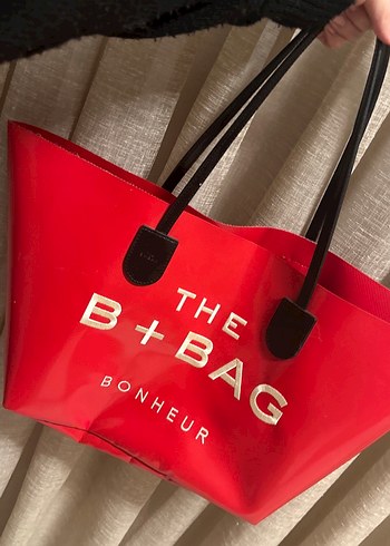 Kırmızı Deri Kadın Omuz Çantası - Görsel 3