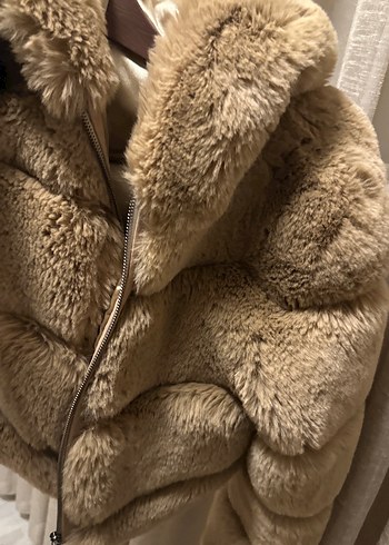 Kürk Detaylı Kadın Kışlık Mont - Görsel 2