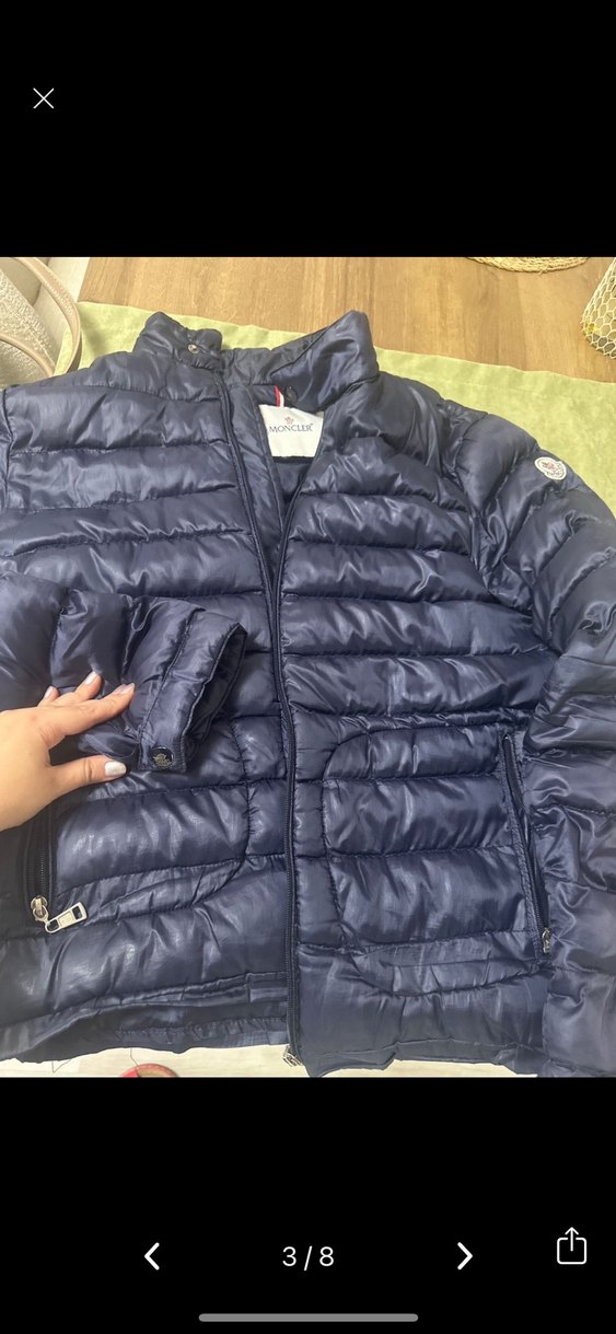 Lacivert Erkek Midi Boy Mont - Görsel 2