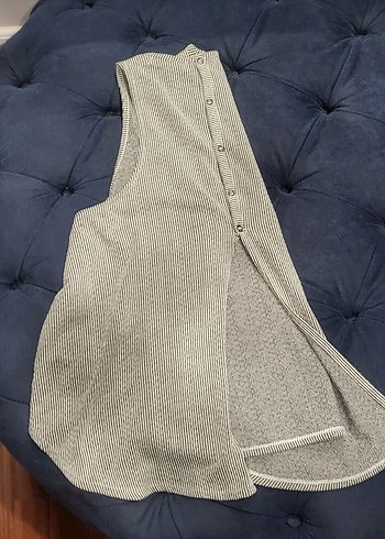 Gri Kolsuz Kadın bluz - Görsel 4