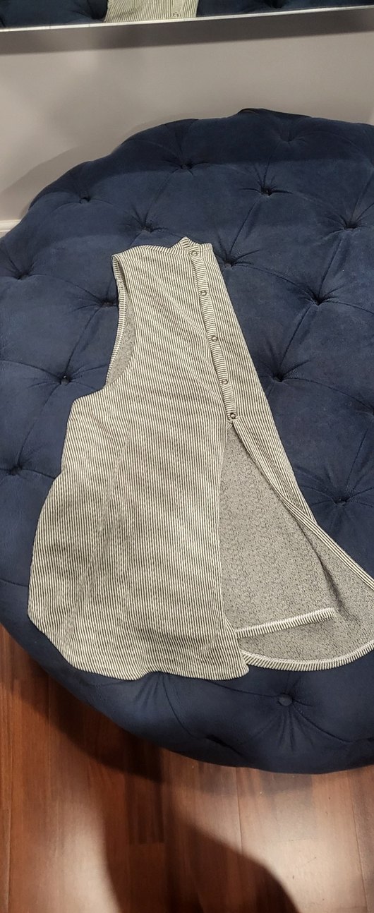 Gri Kolsuz Kadın bluz - Görsel 4