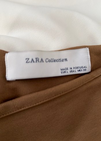 Kadın Koyu Bej Midi Kalem Etek - Görsel 5