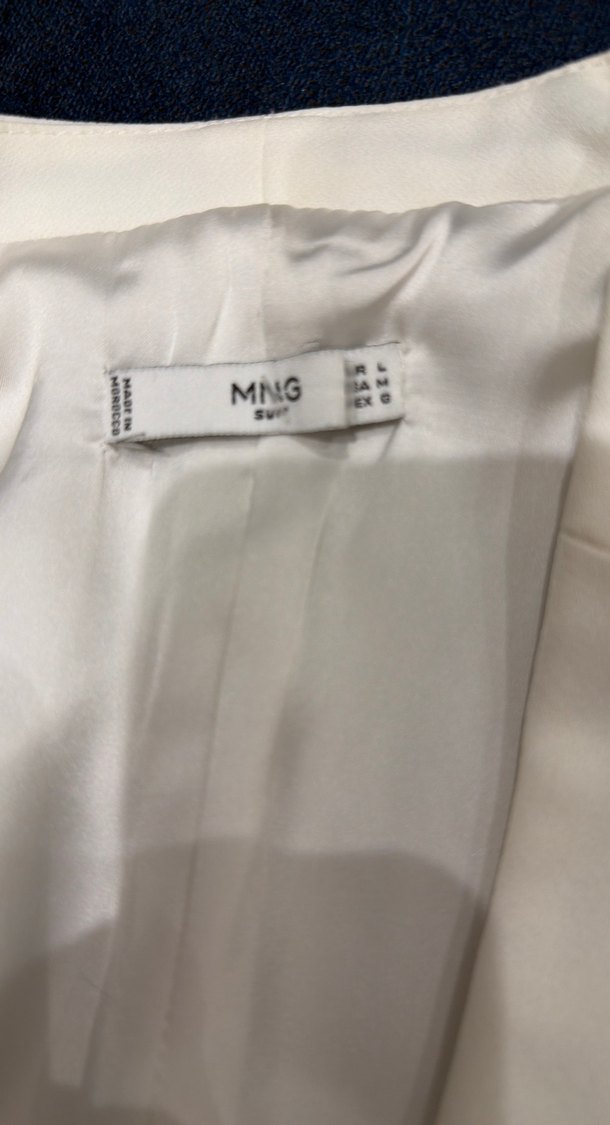 Düğmeli Beyaz Midi Kadın Yelek - Görsel 2