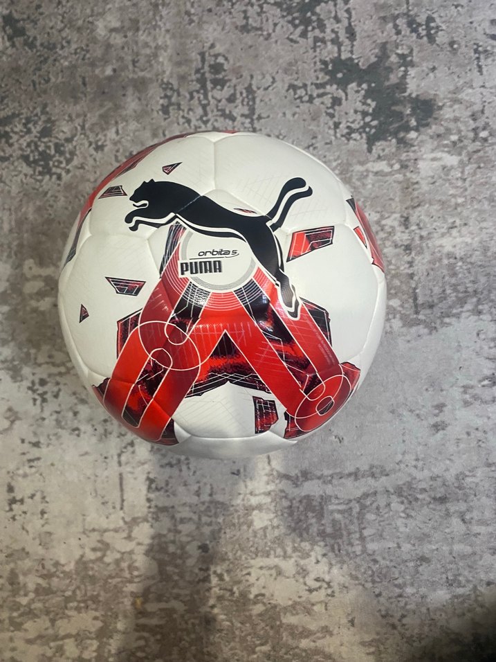 Beyaz Desenli Erkek Futbol Topu - Görsel 2