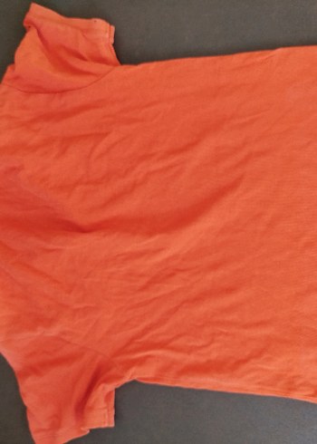 Turuncu Erkek Polo Tişört Düğmeli Yaka - Görsel 3