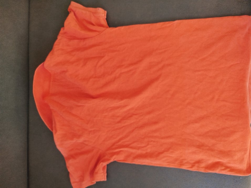 Turuncu Erkek Polo Tişört Düğmeli Yaka - Görsel 3