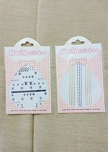 Nail Sticker 2'li