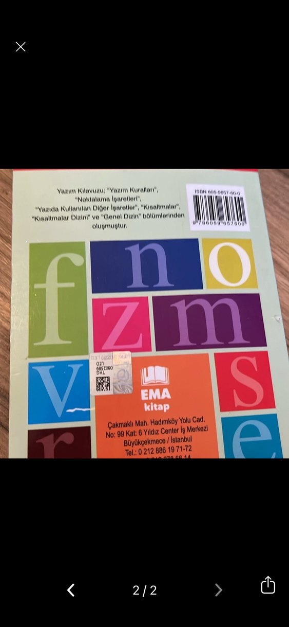 Yazım Kılavuzu Kitabı - EMA - Görsel 2