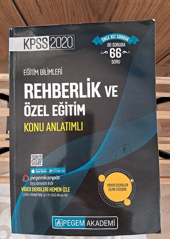5 adet Tüm Kitaplar Pegem Eğitim Bilimleri KPSS - Görsel 3