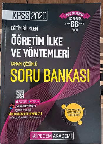 5 adet Tüm Kitaplar Pegem Eğitim Bilimleri KPSS - Görsel 7