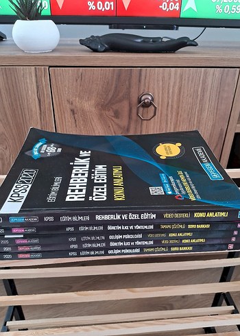 5 adet Tüm Kitaplar Pegem Eğitim Bilimleri KPSS - Görsel 2