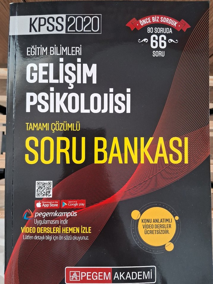 5 adet Tüm Kitaplar Pegem Eğitim Bilimleri KPSS - Görsel 4