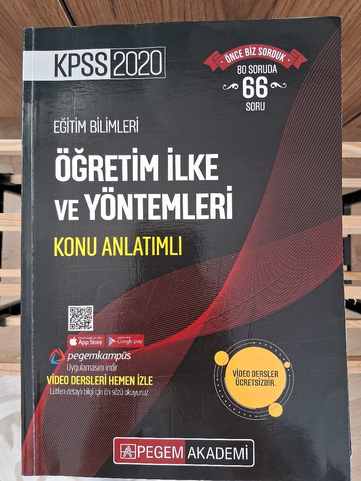 5 adet Tüm Kitaplar Pegem Eğitim Bilimleri KPSS - Görsel 5
