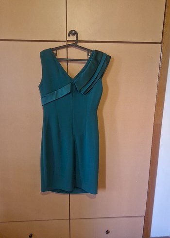 Koyu Yeşil Abiye - Görsel 4