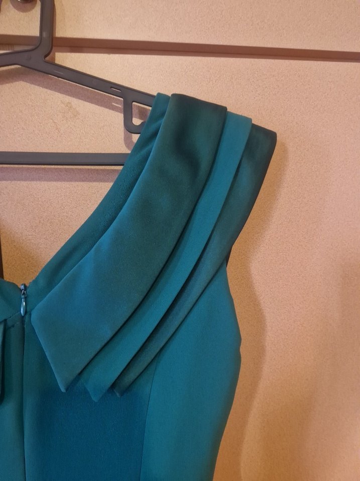Koyu Yeşil Abiye - Görsel 5