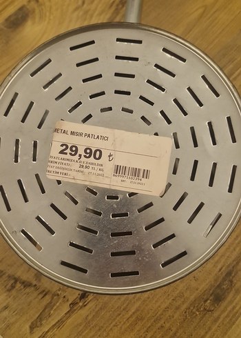 Metal Mısır Patlatıcı - Görsel 2