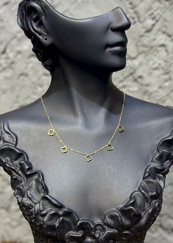 Van cleef tarzında şık kolye - Görsel 2