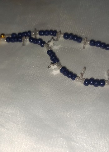 lacivert yıldızlı telefon charmı süsü - Görsel 2