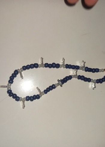 lacivert yıldızlı telefon charmı süsü - Görsel 6