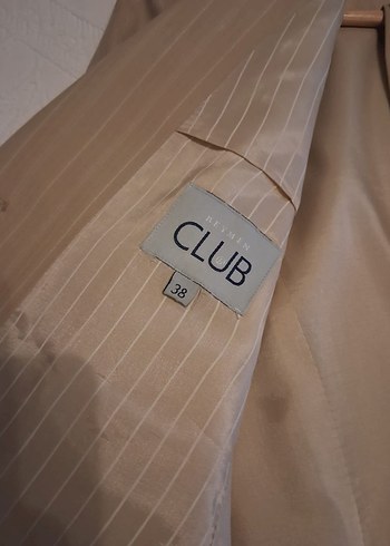 Beymen Club Kadın Takım38 Beden Bej ÇizgiliŞık & Zamansız