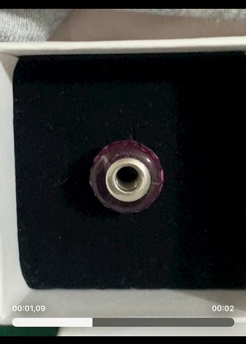 Pandora Fantastik Pembe Murano Charm