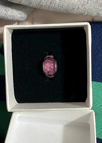 Fantastik Pembe Murano Charm