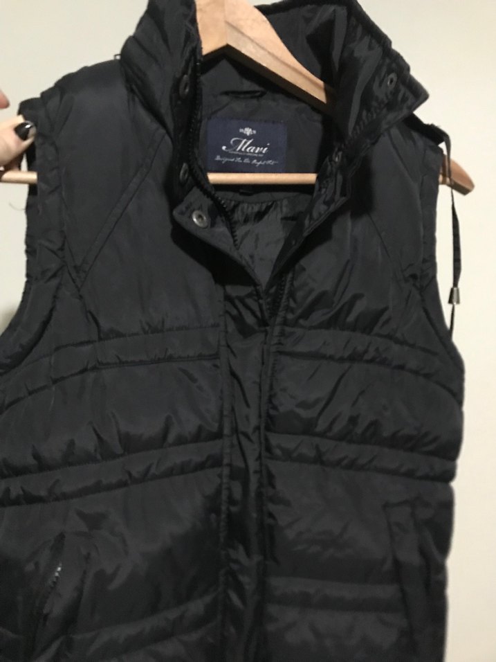 Mavi Erkek Yelek Mont - Görsel 3