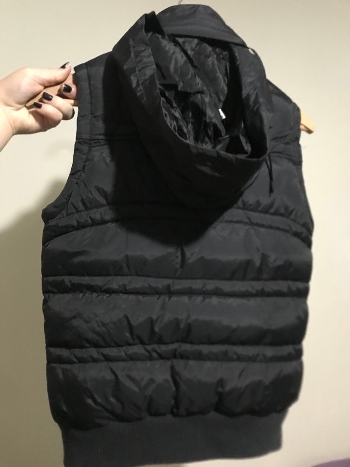 Mavi Erkek Yelek Mont - Görsel 4