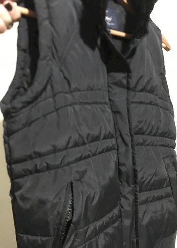 Siyah Fermuarlı erkek Yelek - Görsel 6