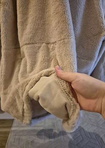 36 Beden 36-40 uyumlu Oversize Tüylü Kadın hoodie
