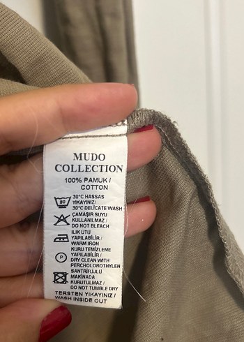 38 Beden haki Renk Mudo Collection Haki Kadın Gömlek