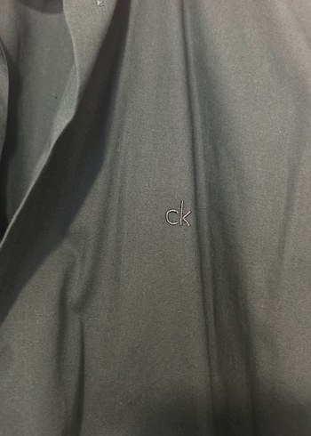 m Beden Calvin Klein Koyu Yeşil Erkek Gömlek