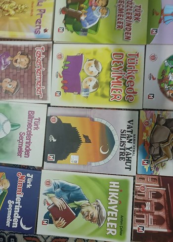 Çocuk Kitapları Seti - Popüler hikayeler ve Türk tarihi - Görsel 4