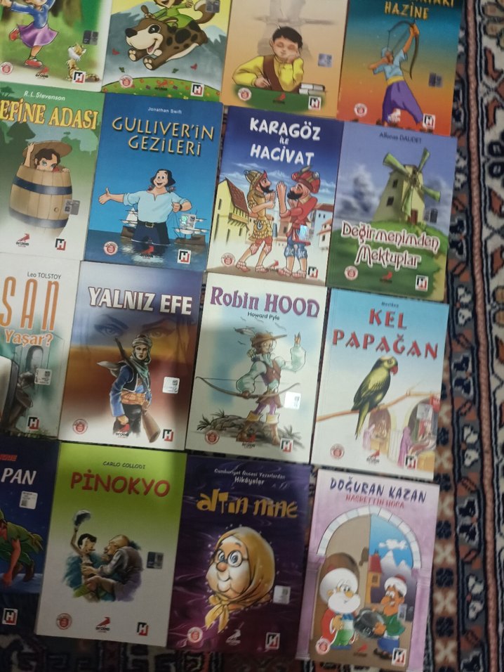Çocuk Kitapları Seti - Popüler hikayeler ve Türk tarihi - Görsel 2